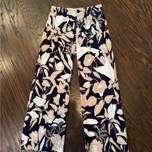 Anthropologie X Jo Faulkner Colette Wide Leg Crop Maeve size 28